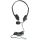 Manhattan Stereoheadset, Federleichtes Design, integriertes Mikrofon, Lautstärkeregler im Kabel integriert