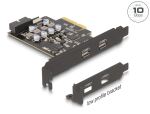 DELOCK PCI Express x4 Karte zu 2 x extern USB Type-C