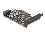 DELOCK PCI Express x4 Karte zu 2 x extern USB Type-C