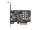 DELOCK PCI Express x4 Karte zu 2 x extern USB Type-C