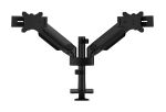 Neomounts DS65S-950BL2 Monitorarm 24-34" - Gasfeder - Topfix - mehrfach verstellbar - 180°-Stopp
