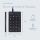 R-Go Tools Tastatur R-Go Numpad Break, ergonomischer Ziffernblock mit Pausensoftware, kabelgebunden, schwarz