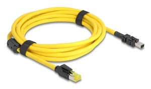DeLOCK 81252 Netzwerkkabel Schwarz, Gelb 3 m Cat6