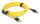 DeLOCK 81252 Netzwerkkabel Schwarz, Gelb 3 m Cat6