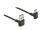 DeLOCK EASY-USB 2.0 Kabel Typ-A Stecker zu USB Type-C Stecker gewinkelt oben / unten 0,5 m schwarz