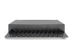 Digitus Desktop CAT 6A, Klasse EA Patch Panel, geschirmt, schwarz