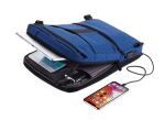 TROIKA SAFTSACK Rucksack City backpack Blau Polyester