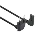 Manhattan 356879 Stromkabel Schwarz 3 m Netzstecker Typ C C7-Koppler