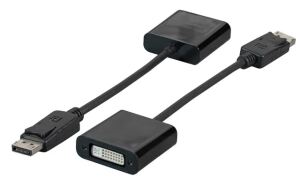 EFB Elektronik EB485V2 Videokabel-Adapter DisplayPort DVI Schwarz