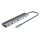 Manhattan 181167 laptop-dockingstation & portreplikator Kabelgebunden USB 3.2 Gen 2 (3.1 Gen 2) Type-C Grau