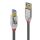 Lindy 36663 USB Kabel USB 3.2 Gen 1 (3.1 Gen 1) 3 m USB A USB B 5 Gbit/s Grau