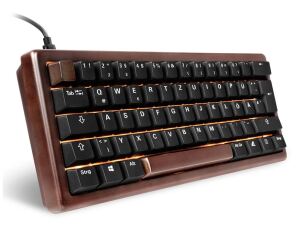 Sharkoon 100068100 Tastatur Büro USB QWERTZ Deutsch Holz