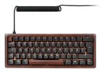 Sharkoon 100068100 Tastatur Büro USB QWERTZ Deutsch Holz