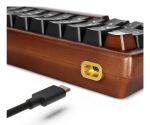 Sharkoon 100068100 Tastatur Büro USB QWERTZ Deutsch Holz