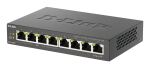D-Link DGS-1008P/E Netzwerk-Switch Unmanaged L2 Gigabit Ethernet (10/100/1000) Power over Ethernet (PoE) Desktop Schwarz