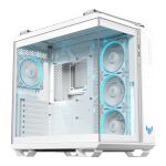 ASUS TUF GAMING GT502 Horizon TG ARGB White Midi Tower Weiß