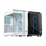 ASUS TUF GAMING GT502 Horizon TG ARGB White Midi Tower Weiß