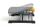 BakkerElkhuizen Pro 959 Footrest Schwarz, Grau, Orange
