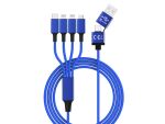 smrter Hydra ELITE 6in1 Nylon-Ladekabel Typ Lightning,...