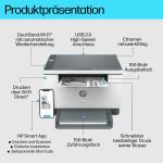 HP LaserJet M234dw Wireless Multifunction Schwarzweiß Drucker, Kopierer, Scanner; Duplex