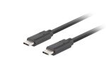 Lanberg CA-CMCM-32CU-0010-BK USB Kabel USB 3.2 Gen 2 (3.1...