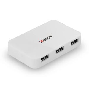 Lindy 43143 Schnittstellen-Hub USB 3.2 Gen 1 (3.1 Gen 1) Type-A 5000 Mbit/s Weiß