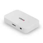 Lindy 43143 Schnittstellen-Hub USB 3.2 Gen 1 (3.1 Gen 1) Type-A 5000 Mbit/s Weiß