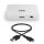 Lindy 43143 Schnittstellen-Hub USB 3.2 Gen 1 (3.1 Gen 1) Type-A 5000 Mbit/s Weiß