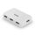 Lindy 43143 Schnittstellen-Hub USB 3.2 Gen 1 (3.1 Gen 1) Type-A 5000 Mbit/s Weiß