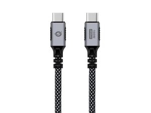 Conceptronic ETTA07B12 USB 3.2 Gen 2x2 C-C PD 3.0 100W Kabel, 1,2m, 20V 5A, 20Gbps, 4K60Hz, E-Mark