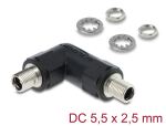 DeLOCK Hohlstecker Adapter DC 5,5 x 2,5 mm Buchse auf...