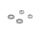DeLOCK Hohlstecker Adapter DC 5,5 x 2,5 mm Buchse auf Buchse mit Gewinde gewinkelt 90°