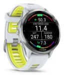 Garmin Forerunner 970 3,56 cm (1.4") AMOLED Digital 454 x 454 Pixel Touchscreen Weiß WLAN GPS
