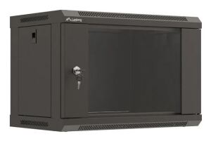 Lanberg WF03-5306-10B Rack 6U Wandmontiertes Regal Schwarz