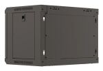 Lanberg WF03-5306-10B Rack 6U Wandmontiertes Regal Schwarz