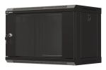 Lanberg WF03-5306-10B Rack 6U Wandmontiertes Regal Schwarz