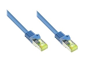 Alcasa 0.5m Cat7 S/FTP Netzwerkkabel Blau 0,5 m S/FTP (S-STP)