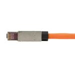 LogiLink MP0040 Drahtverbinder RJ-45 Schwarz, Metallisch