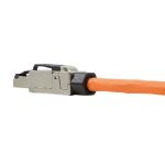LogiLink MP0040 Drahtverbinder RJ-45 Schwarz, Metallisch