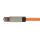 LogiLink MP0040 Drahtverbinder RJ-45 Schwarz, Metallisch