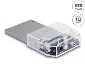 DELOCK USB Type-C Dockingstation für 1 x U.2 SSD
