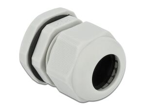 DELOCK Kabelverschraubung PG21 10 Stück grau
