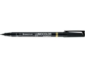 Staedtler 313-2 Permanent-Marker Rundspitze Schwarz 10 Stück(e)