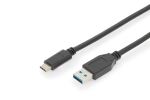 Digitus USB-C Anschlusskabel, USB 3.2 Gen2, USB-A auf USB-C