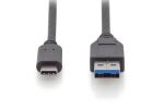 Digitus USB-C Anschlusskabel, USB 3.2 Gen2, USB-A auf USB-C