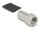 DELOCK F Stecker zum Crimpen RG-6 mit Schrumpfschlauch