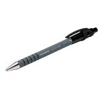 Papermate FlexGrip Ultra RT Schwarz Clip-on-Einziehkugelschreiber Medium 12 Stück(e)