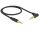 DeLOCK 85607 Audio-Kabel 0,5 m 3.5mm Schwarz