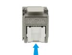DELOCK Keystone Modul RJ45 Bu > LSA Cat.6A STP...