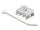 DELOCK Keystone Modul RJ45 Bu > LSA Cat.6A STP staubschutz